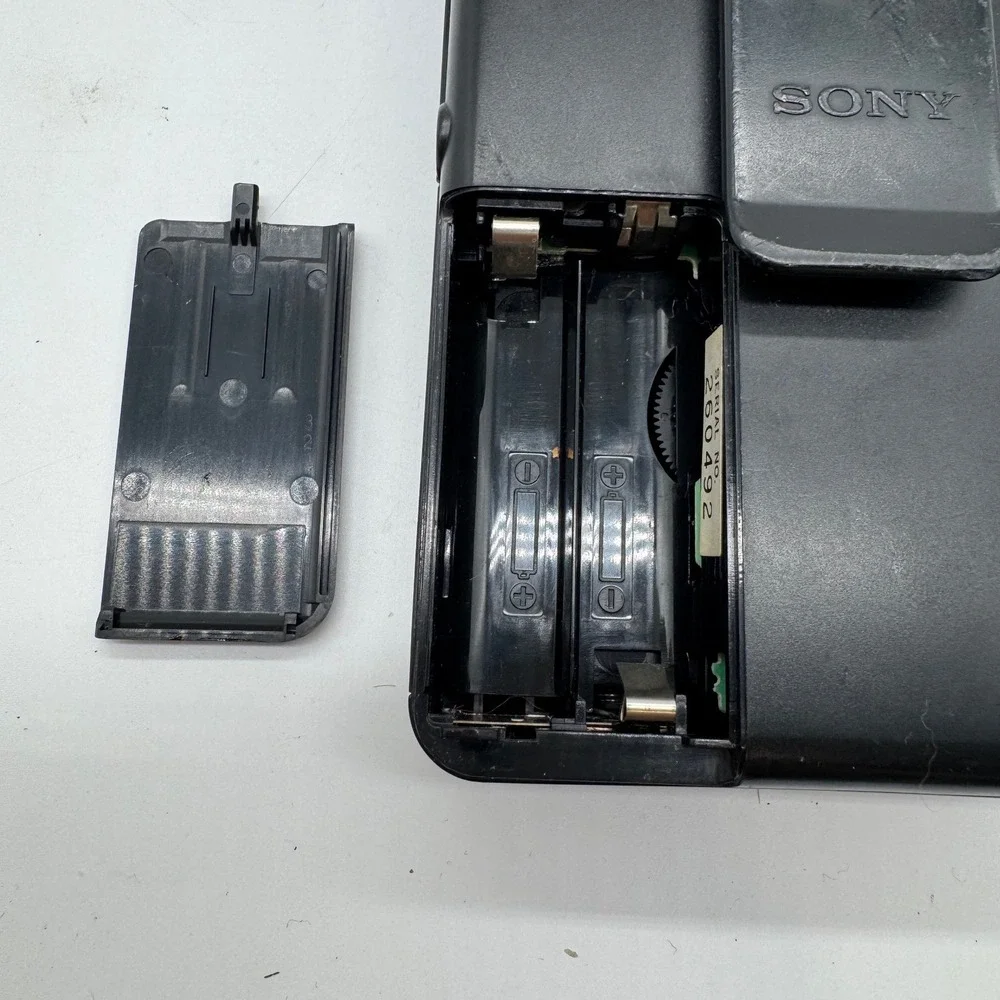 Sony Walkman WM-F2031 FM AM Radio Cassette Player Black Untested For Parts
